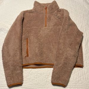 Girlfriend Collective Scout Recycled Half-Zip Fleece